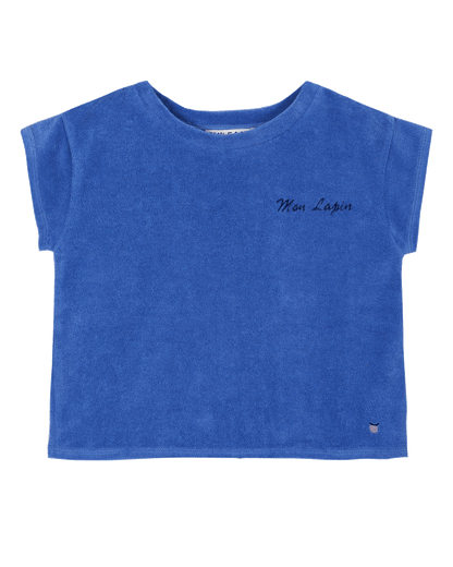 Tee-shirt enfant personnalisable éponge céleste