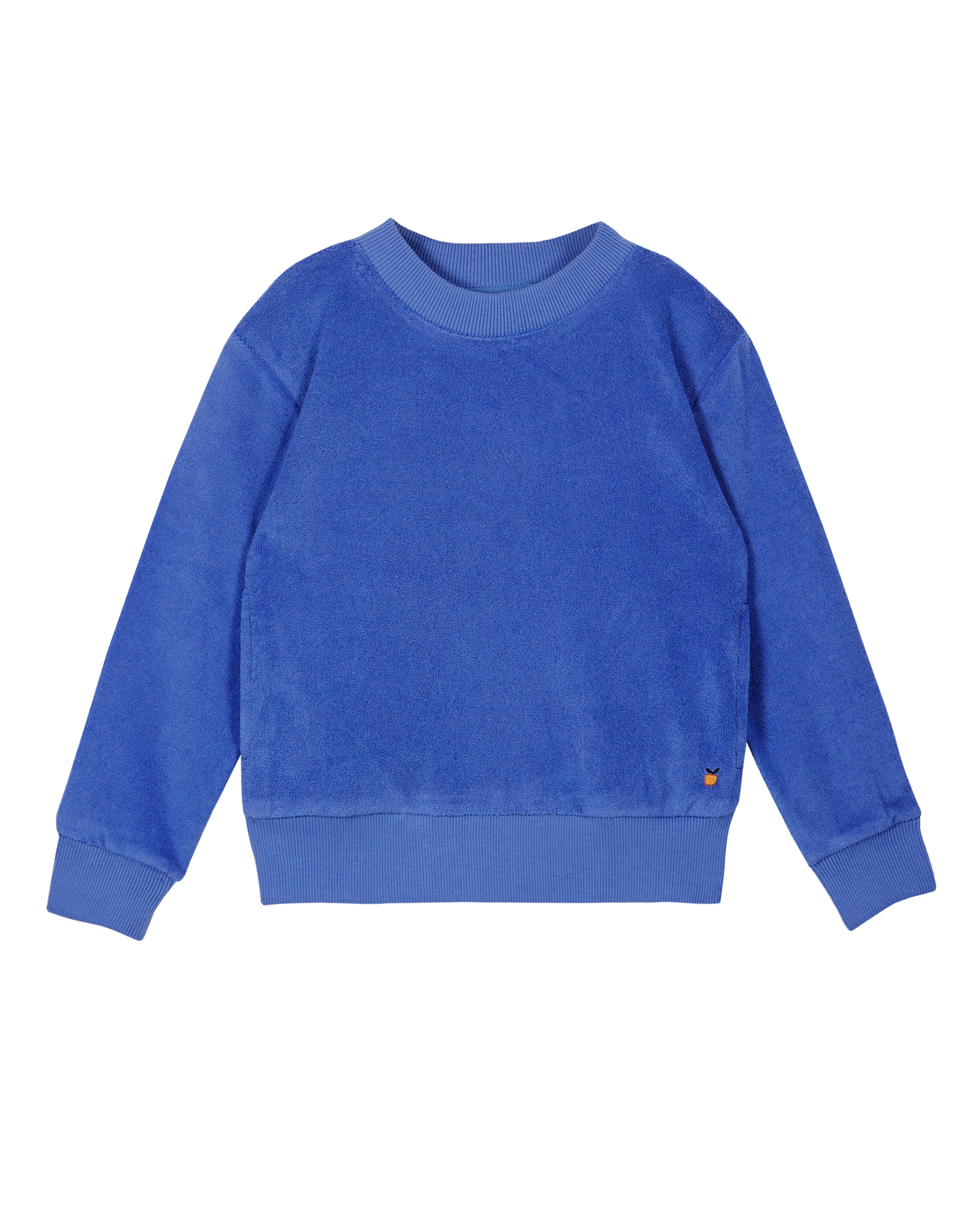 Sweatshirt éponge céleste