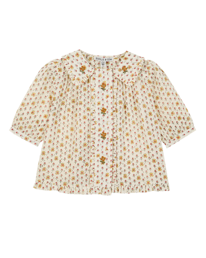Blouse coton écru Daisy