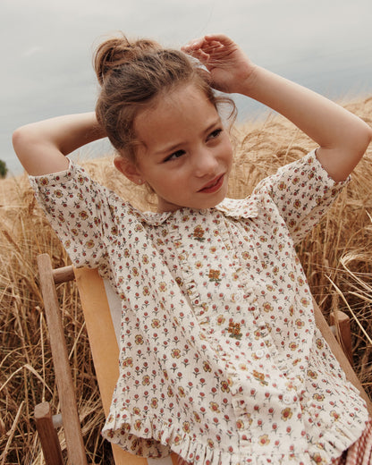 Blouse coton écru Daisy