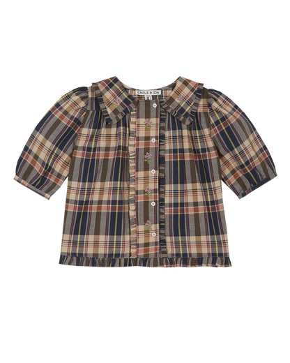 Blouse coton madras