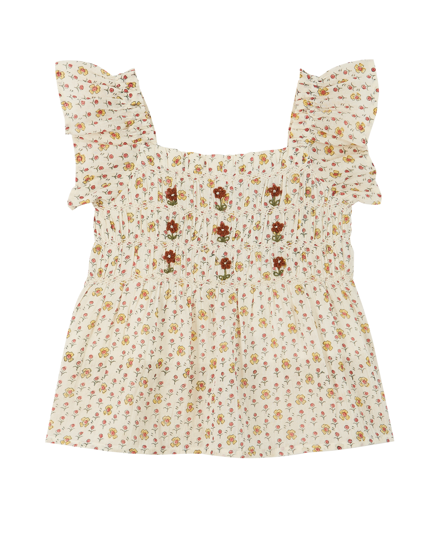 Blouse coton écru Daisy