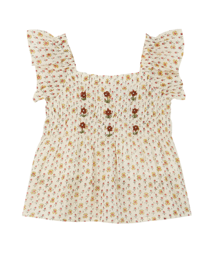 Blouse coton écru Daisy