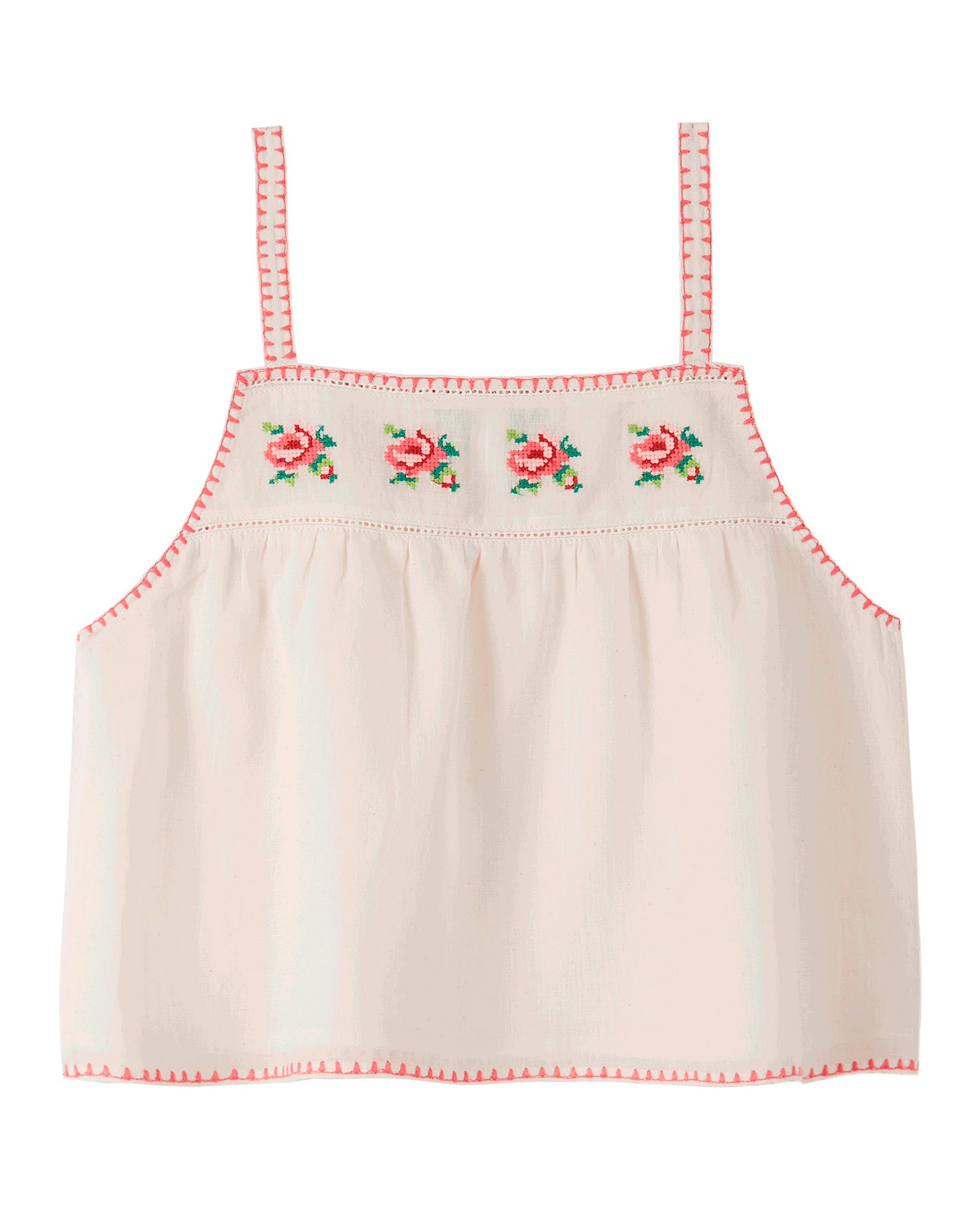 Top coton pétale