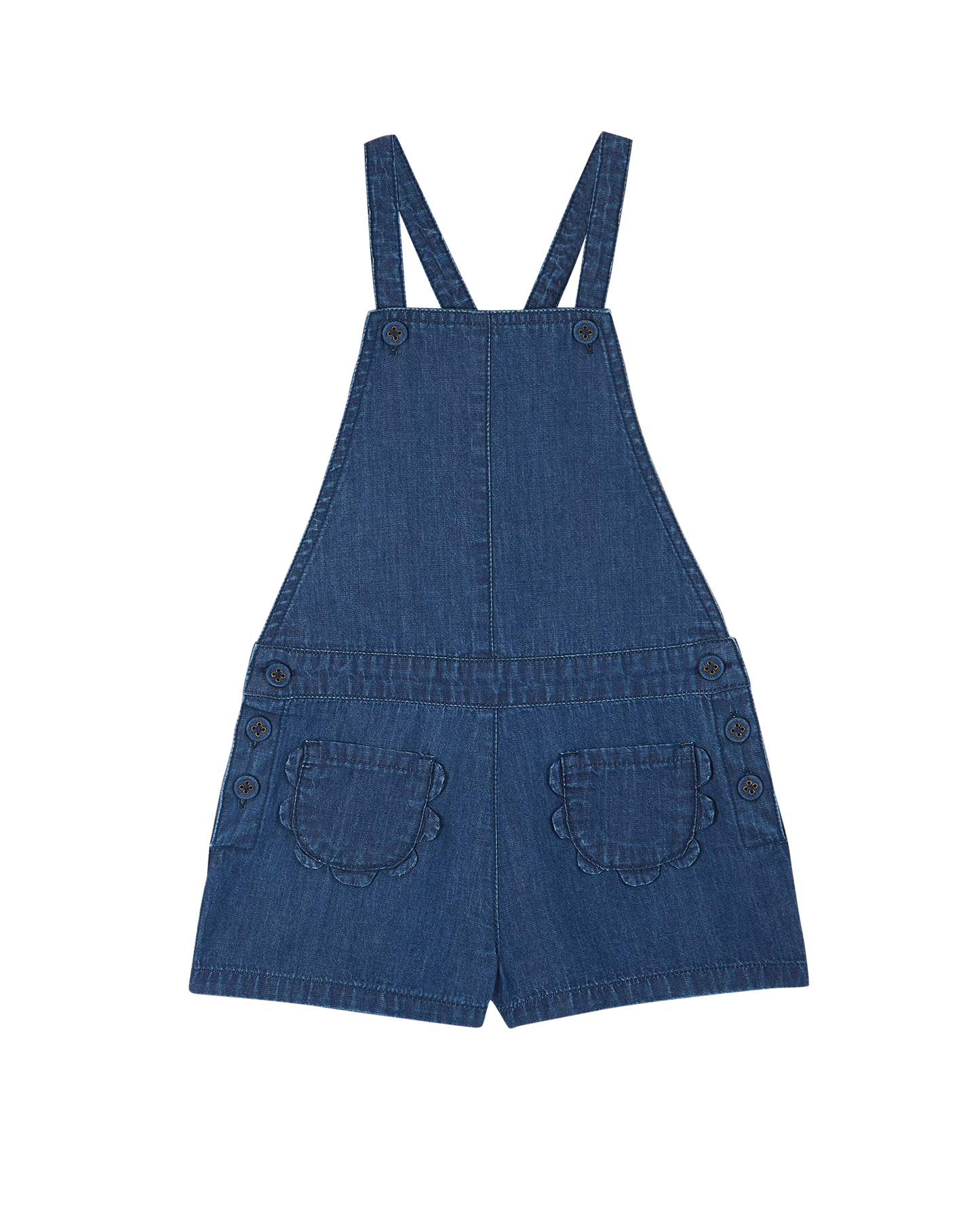 Salopette coton chambray