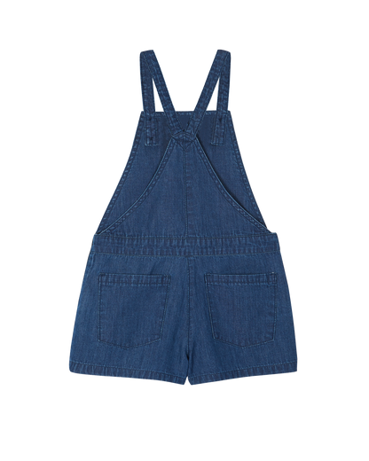 Salopette coton chambray