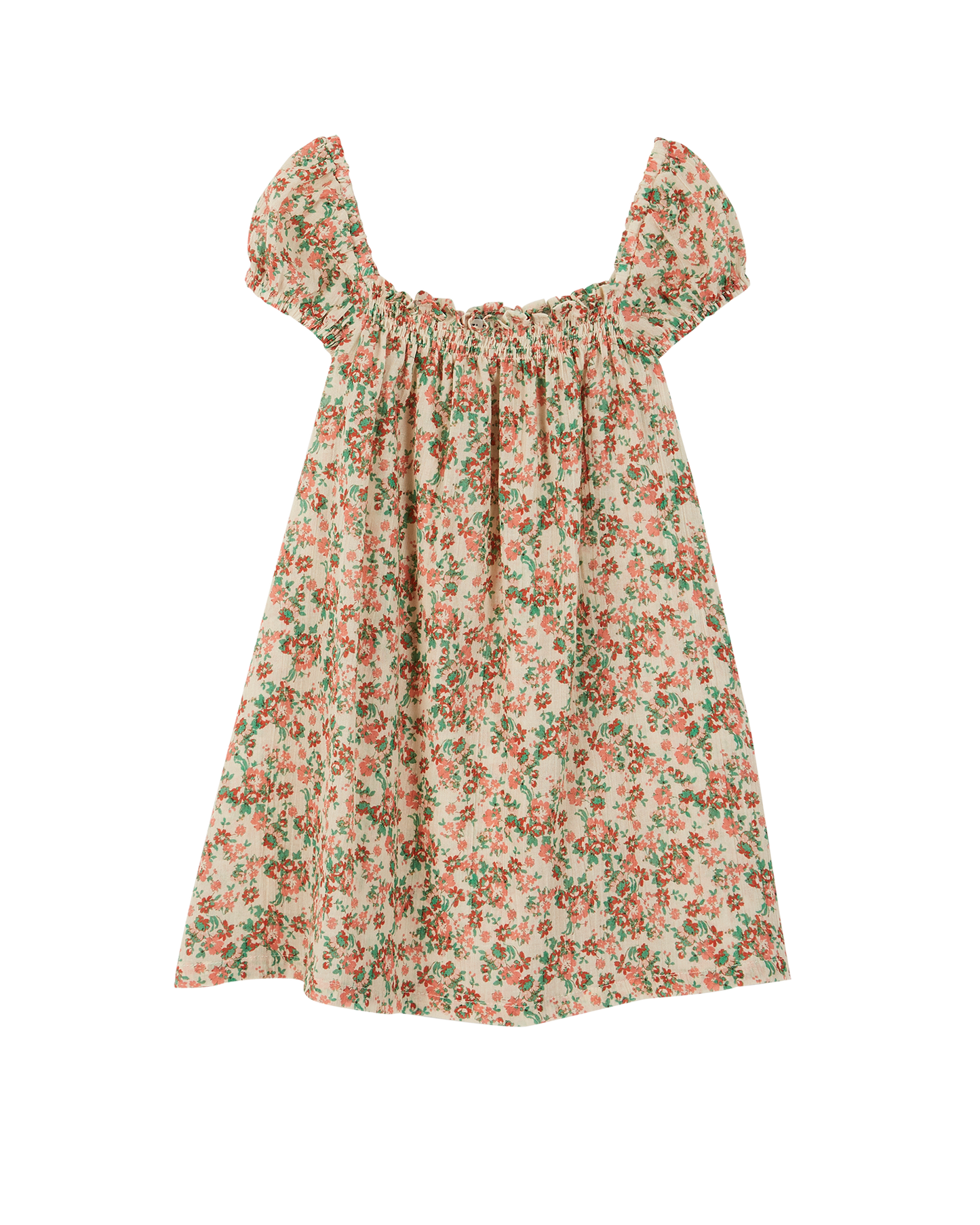 Robe crépon de coton rosae