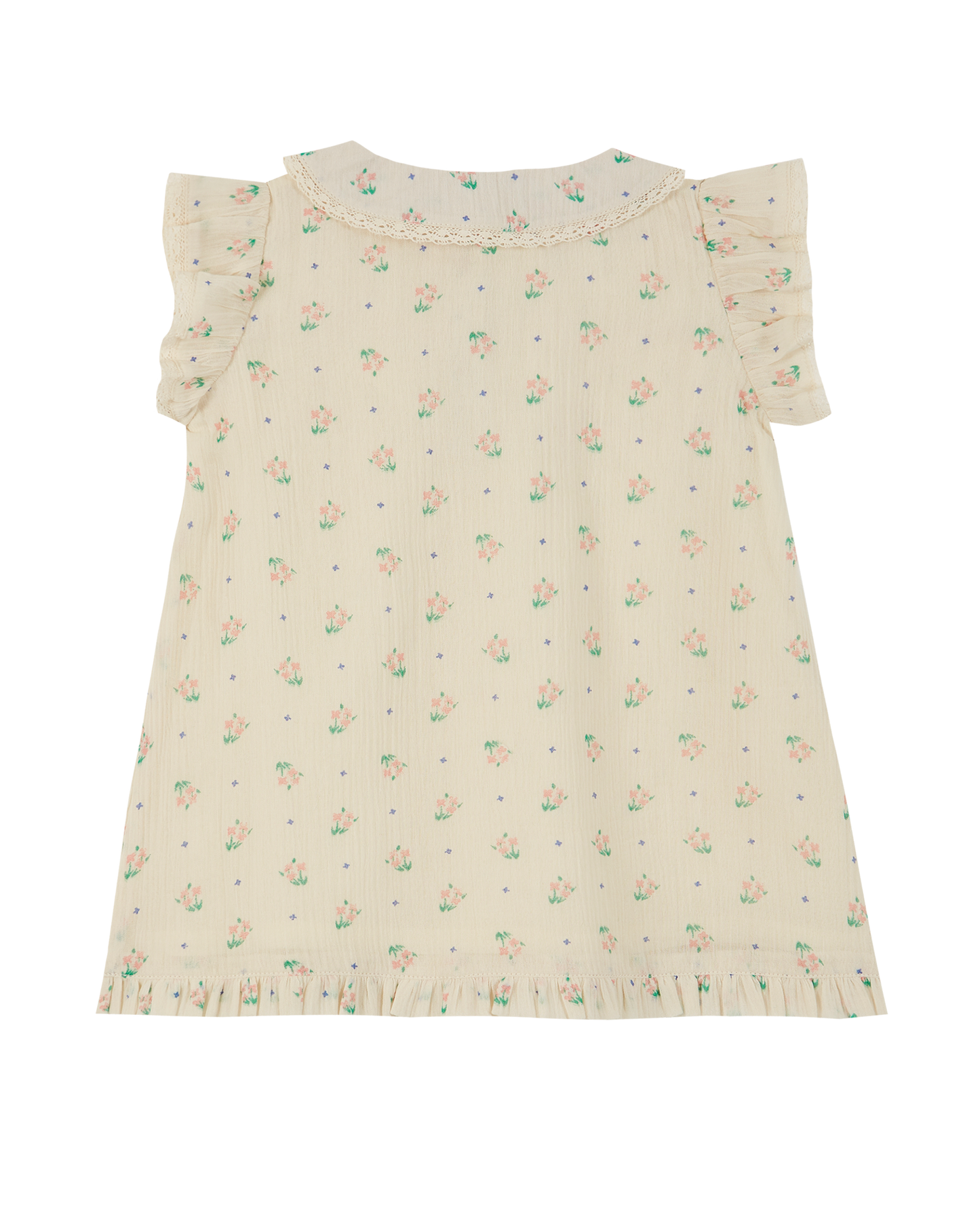 Robe coton écru cueillette