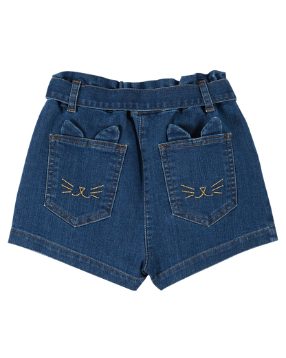 Short coton medium bleach