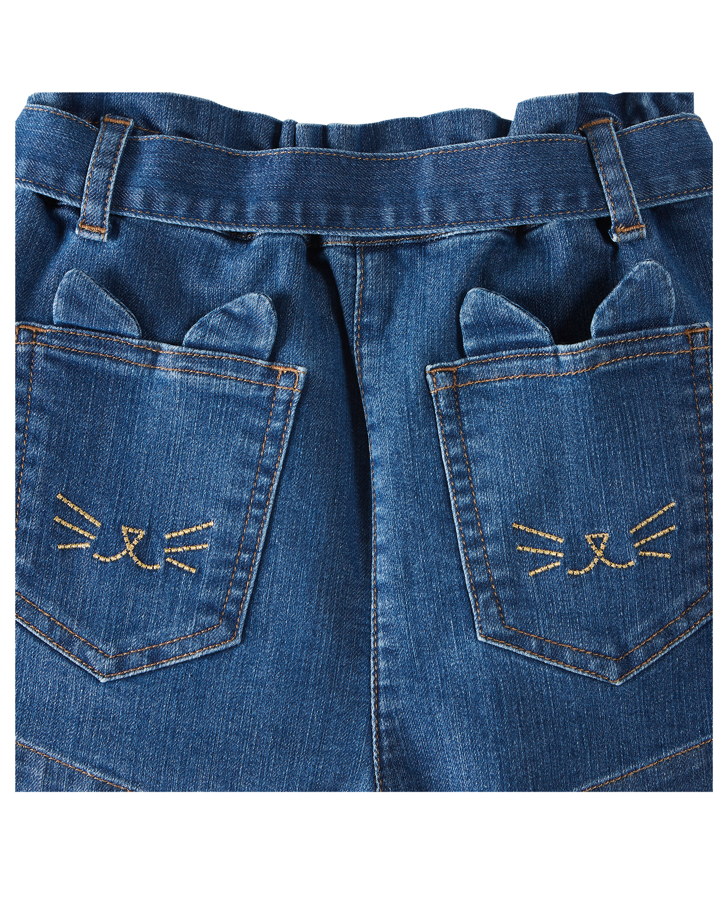 Short coton medium bleach