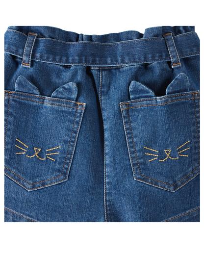 Short coton medium bleach