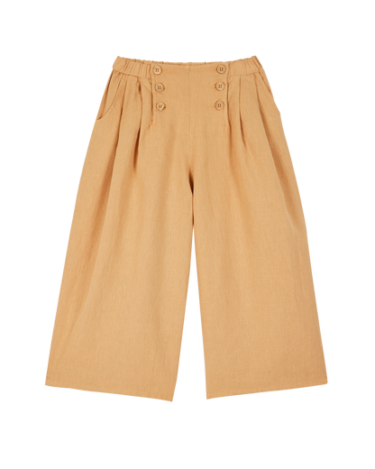 Pantalon coton et lin sahara