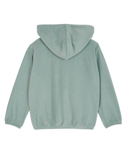 Sweatshirt zippé à capuche éponge atlantique