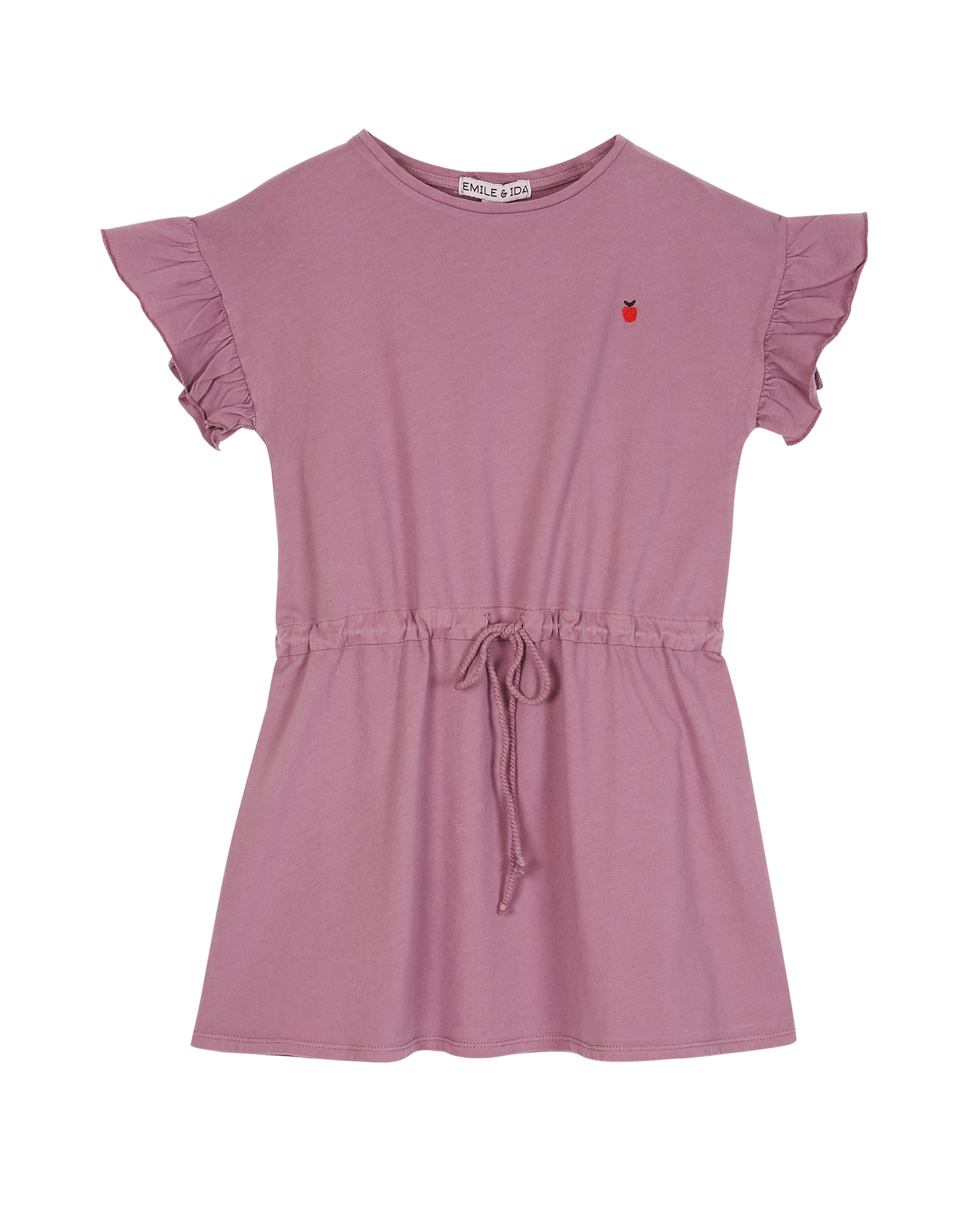 Robe coton bio violet