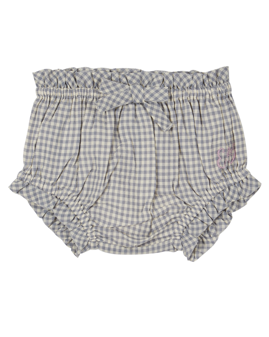 Bloomer coton vichy bleu