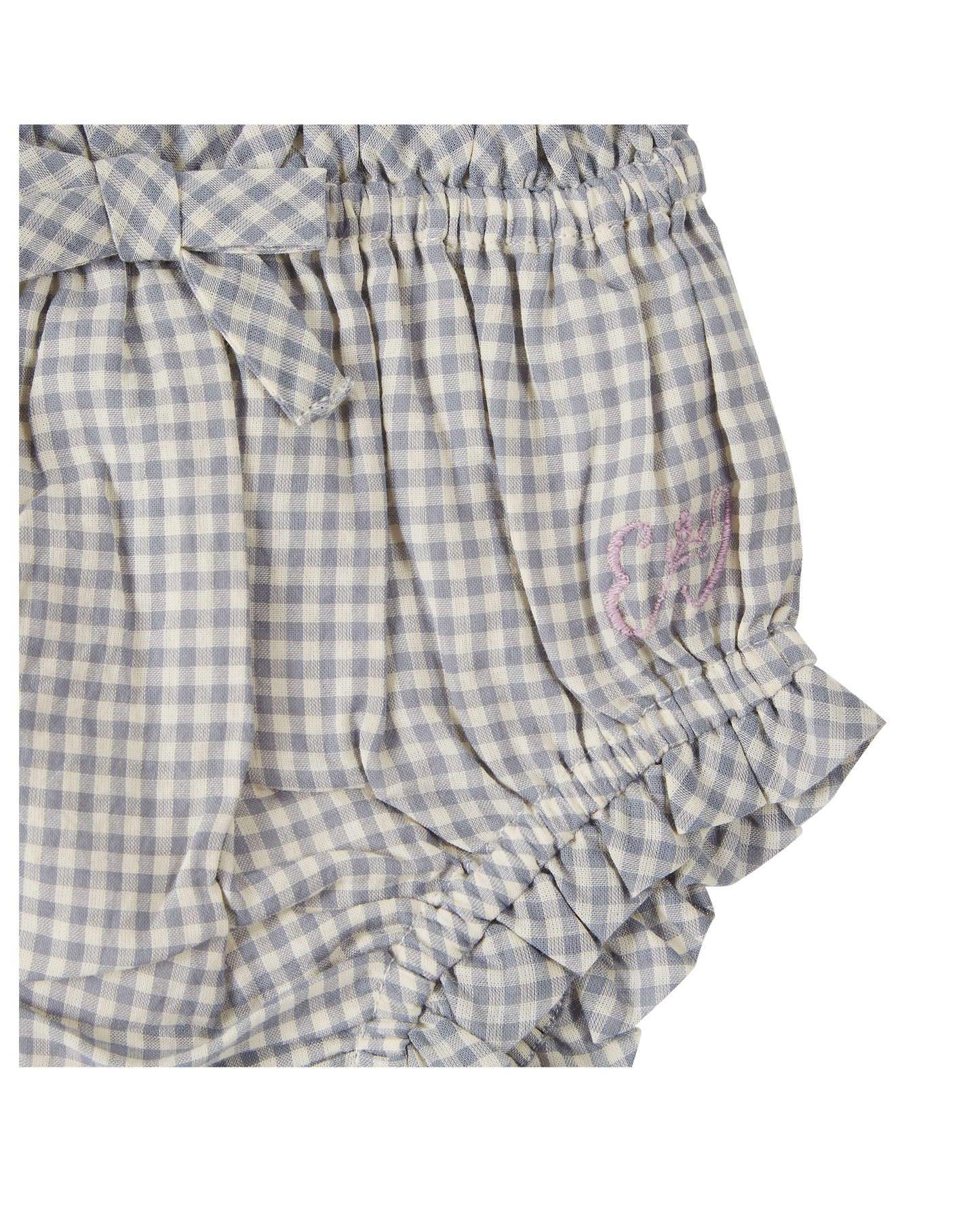 Bloomer coton vichy bleu