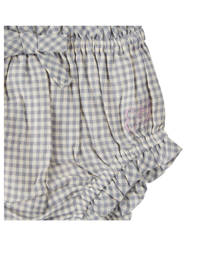 Bloomer coton vichy bleu