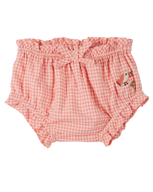 Bloomer coton vichy rose