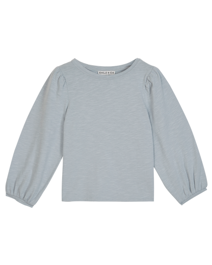 T-shirt coton bio ciel