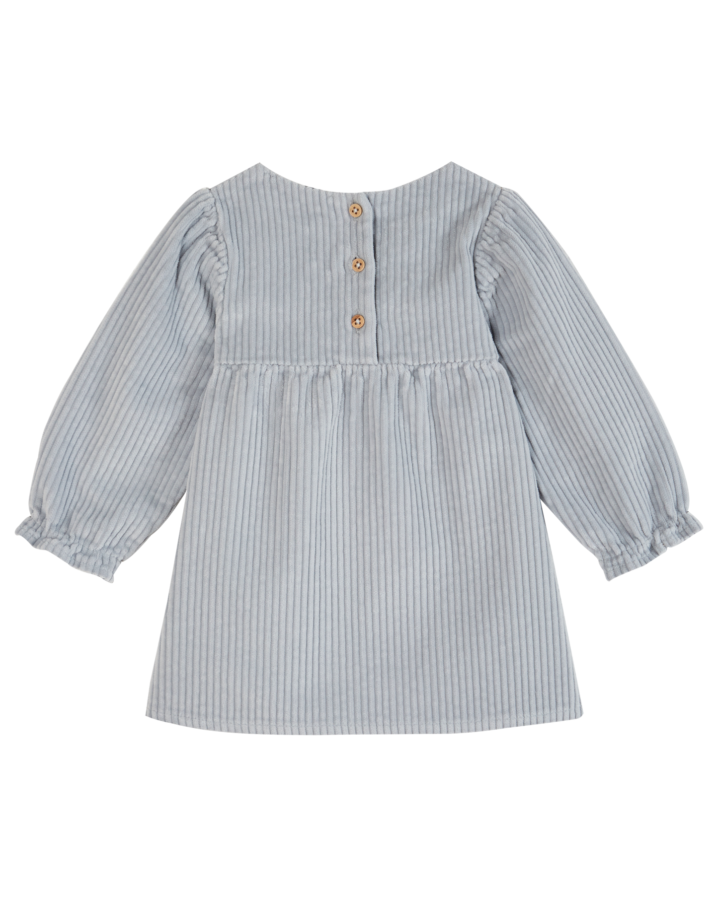 Robe velours ciel