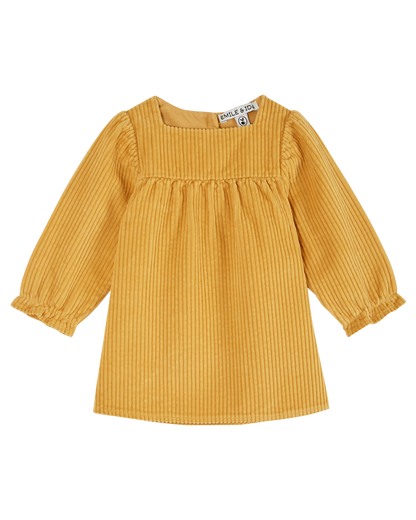 Robe velours maïs