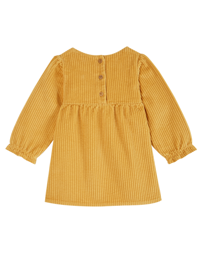 Robe velours maïs