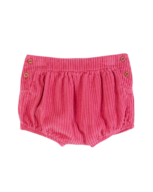 Bloomer velours côtelé fushia