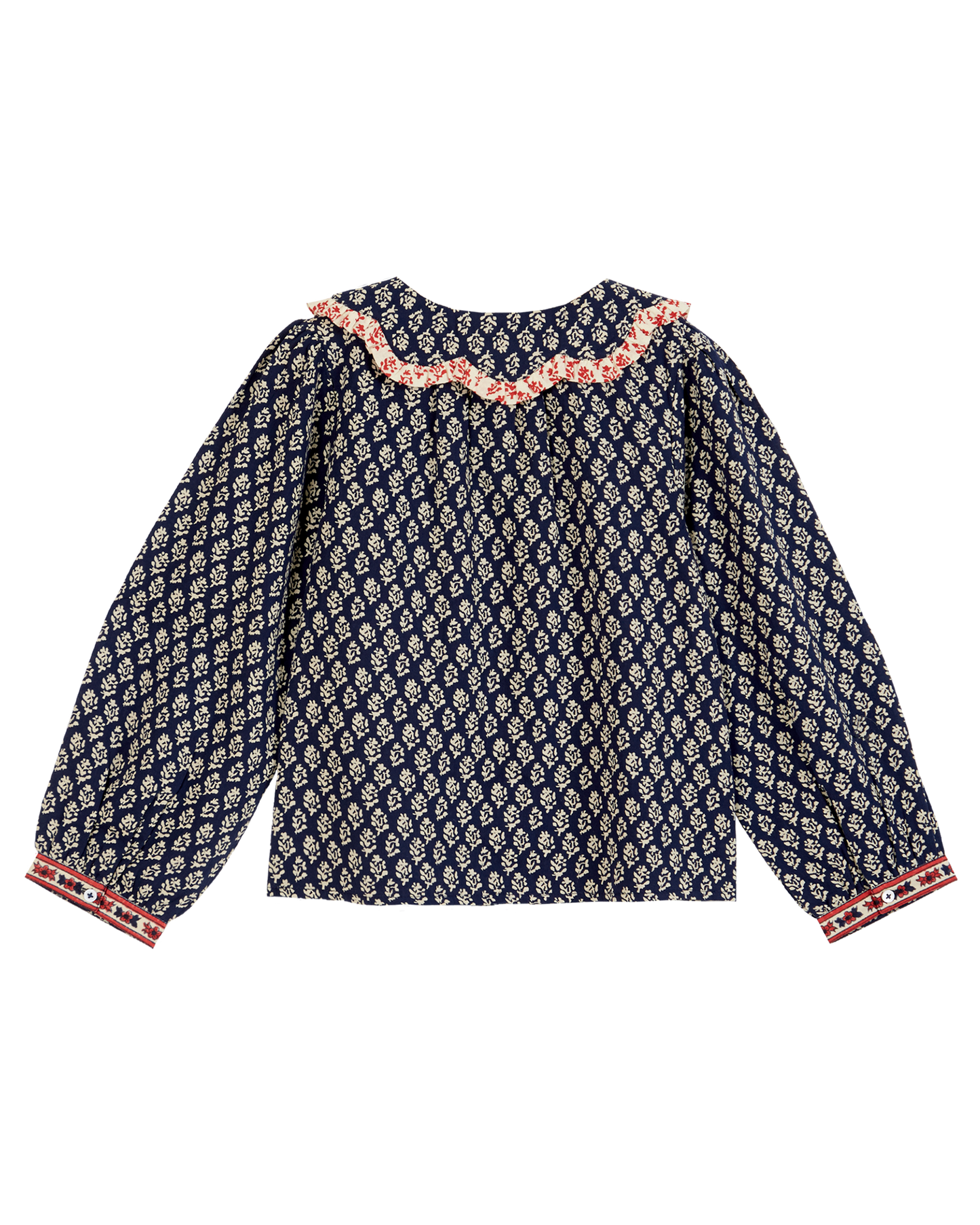 Blouse Carmen marine