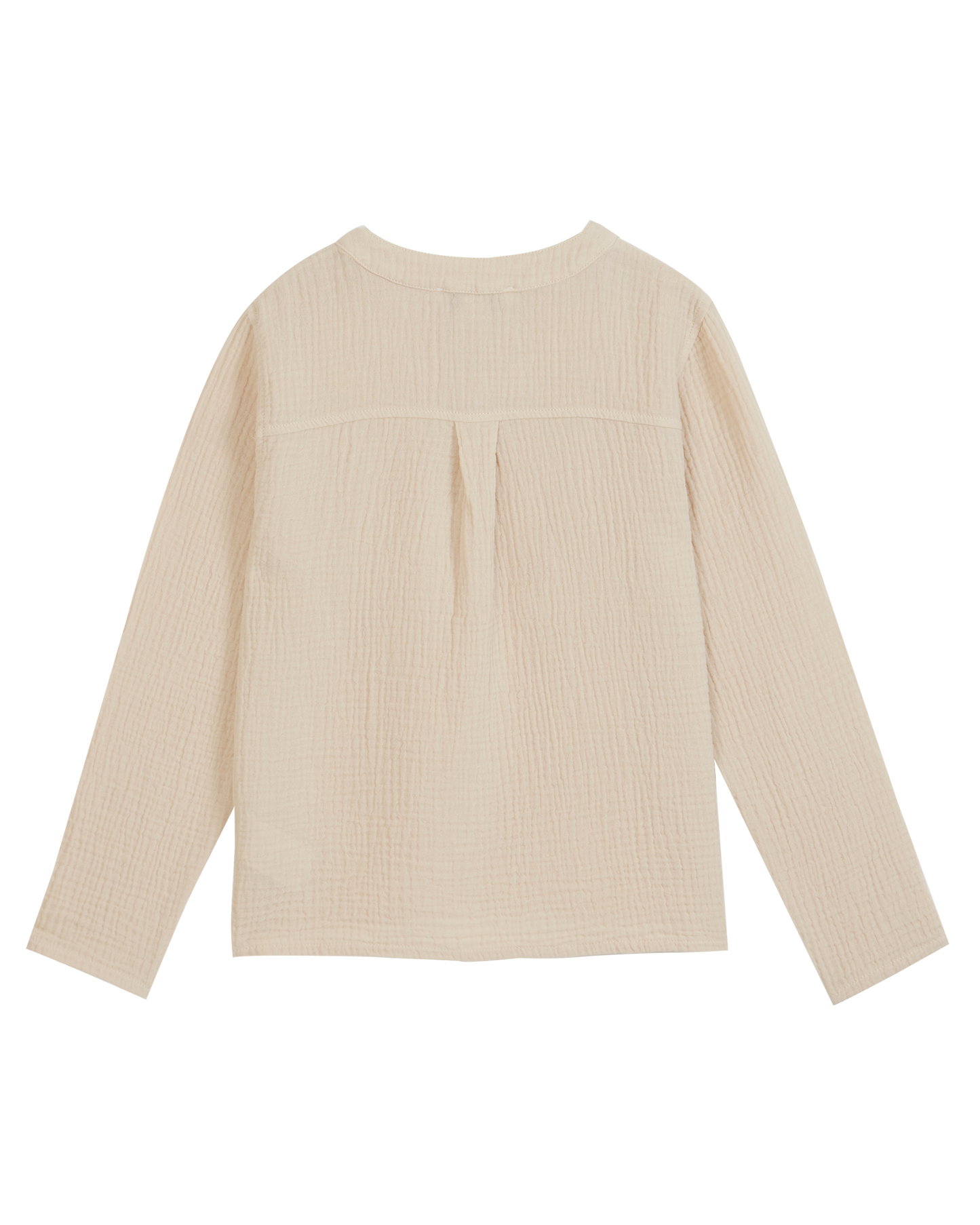 Kurta gaze de coton écru