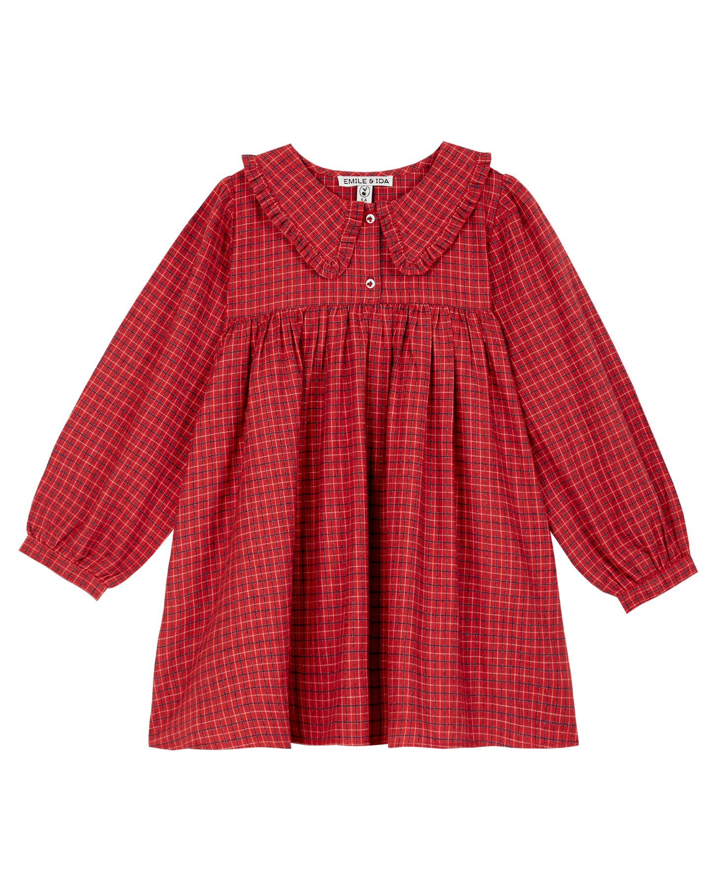 Robe écossais rouge