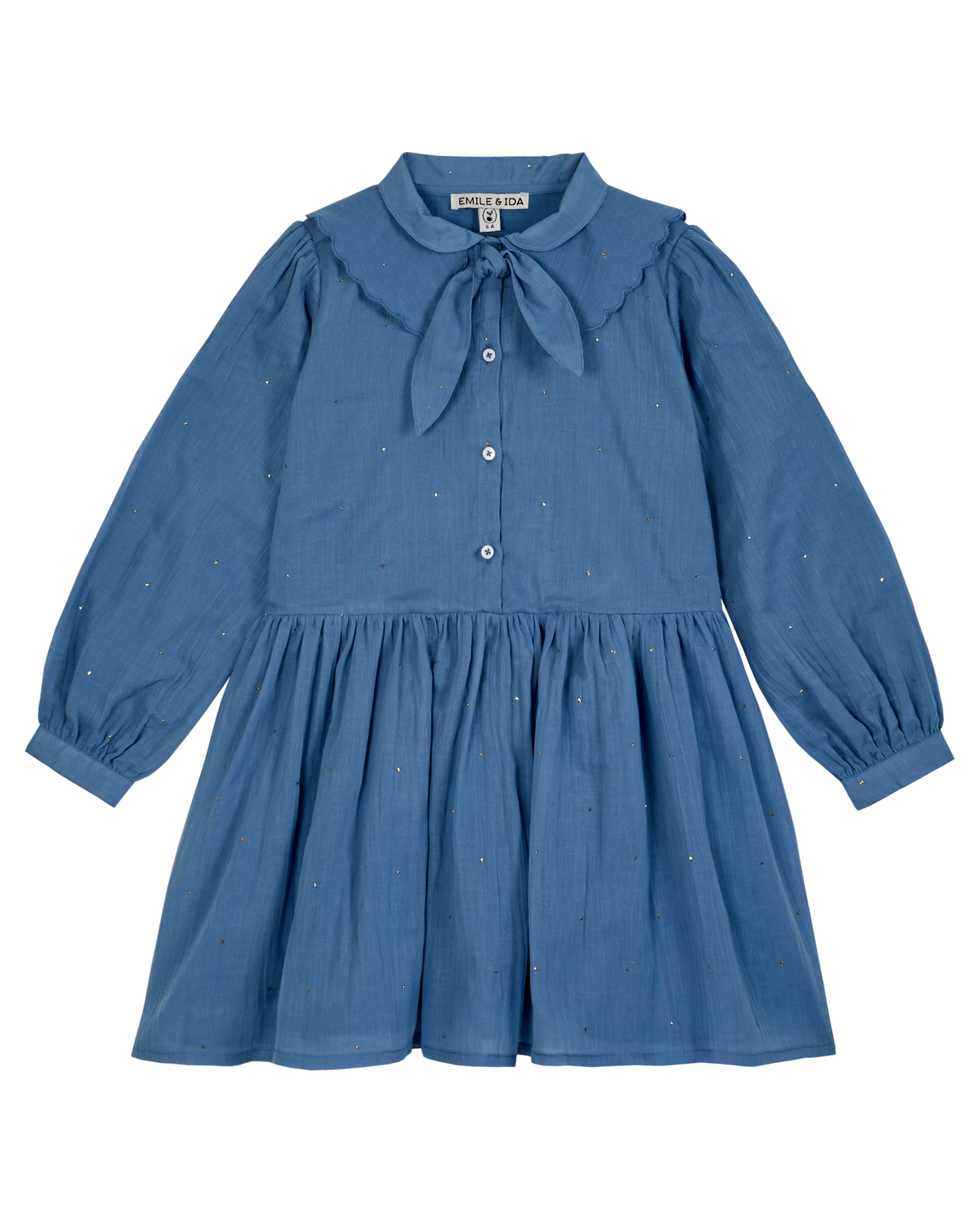 Robe mukesh azur
