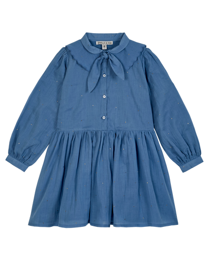 Robe mukesh azur