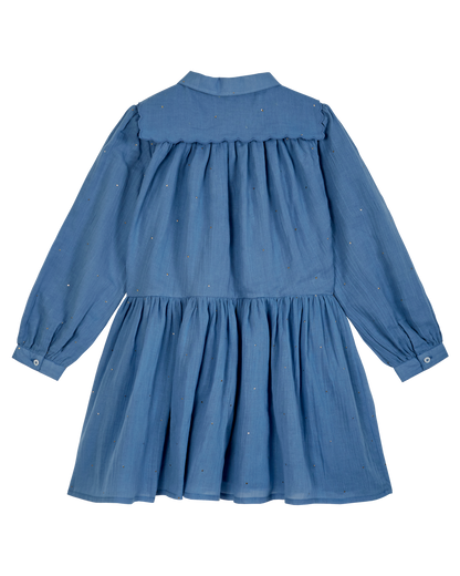 Robe mukesh azur