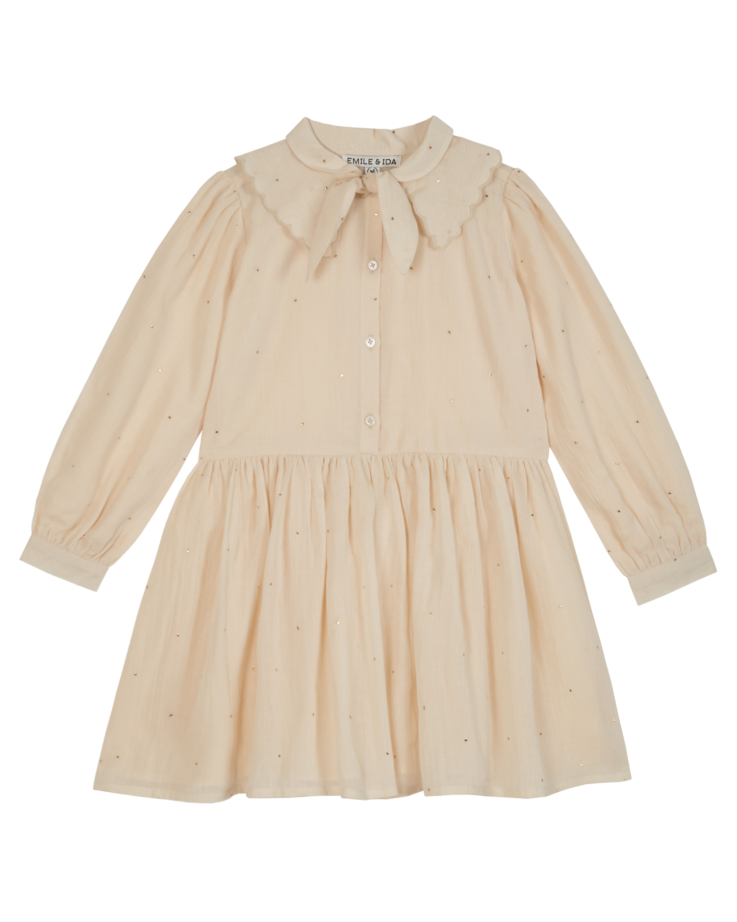 Robe mukesh écru