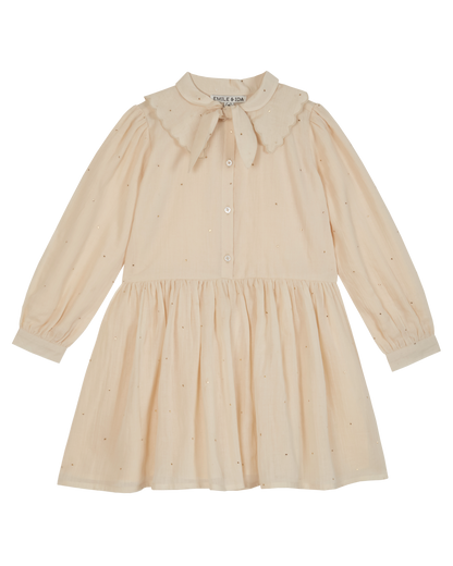 Robe mukesh écru
