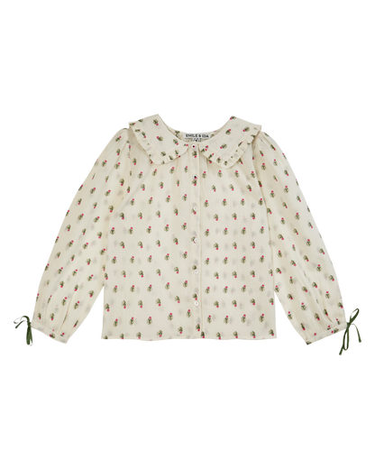 Blouse fille Lily écru