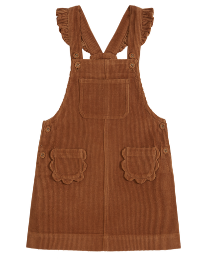 Robe fleurs velours macadamia