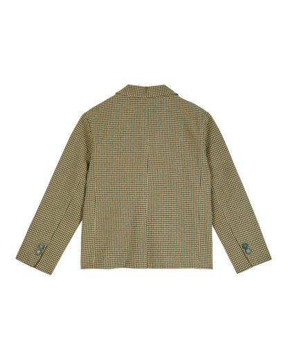 Veste blazer à carreaux denise