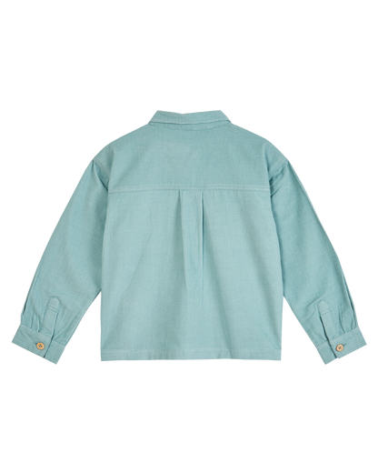 Chemise velours pluie