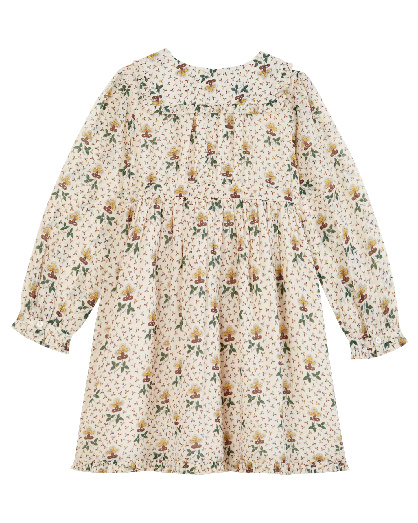 Robe agate noeud beige clair