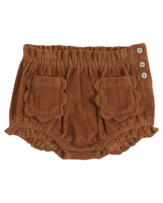 Bloomer velours milleraies macadamia