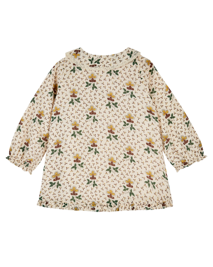 Robe bébé agate beige clair