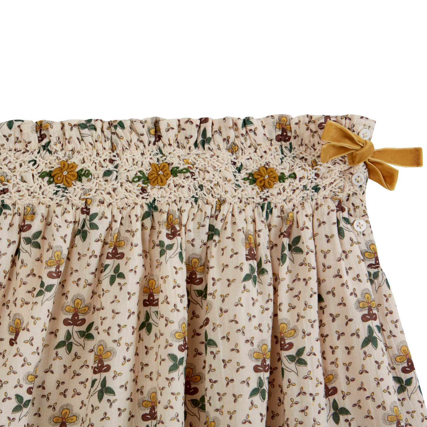Mini-jupe agate beige clair
