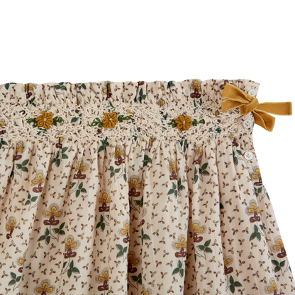 Mini-jupe agate beige clair