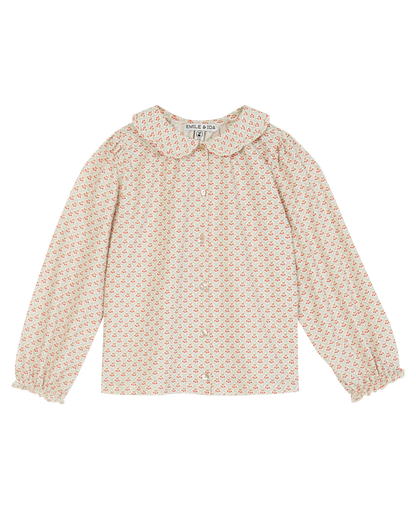 Blouse Petite Cherry écru