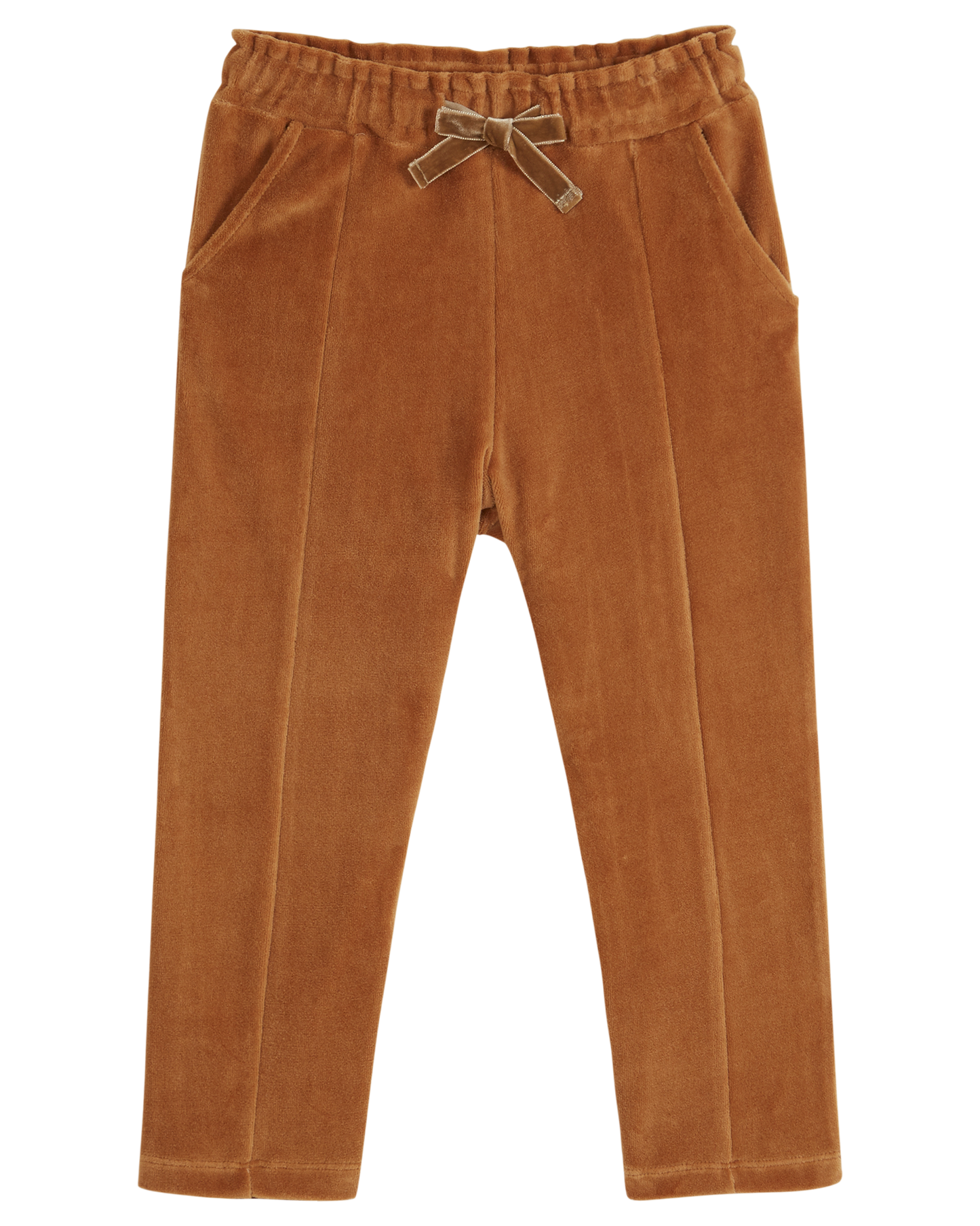 Jogger velours macadamia
