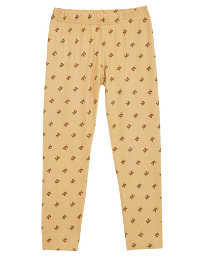 Legging jonquille coton bio biscotte