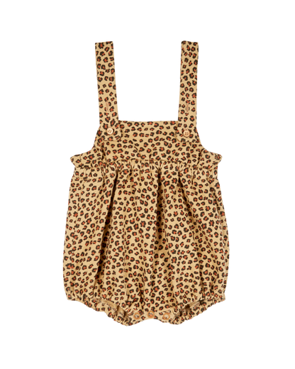 Combibloomer coton bio léopard