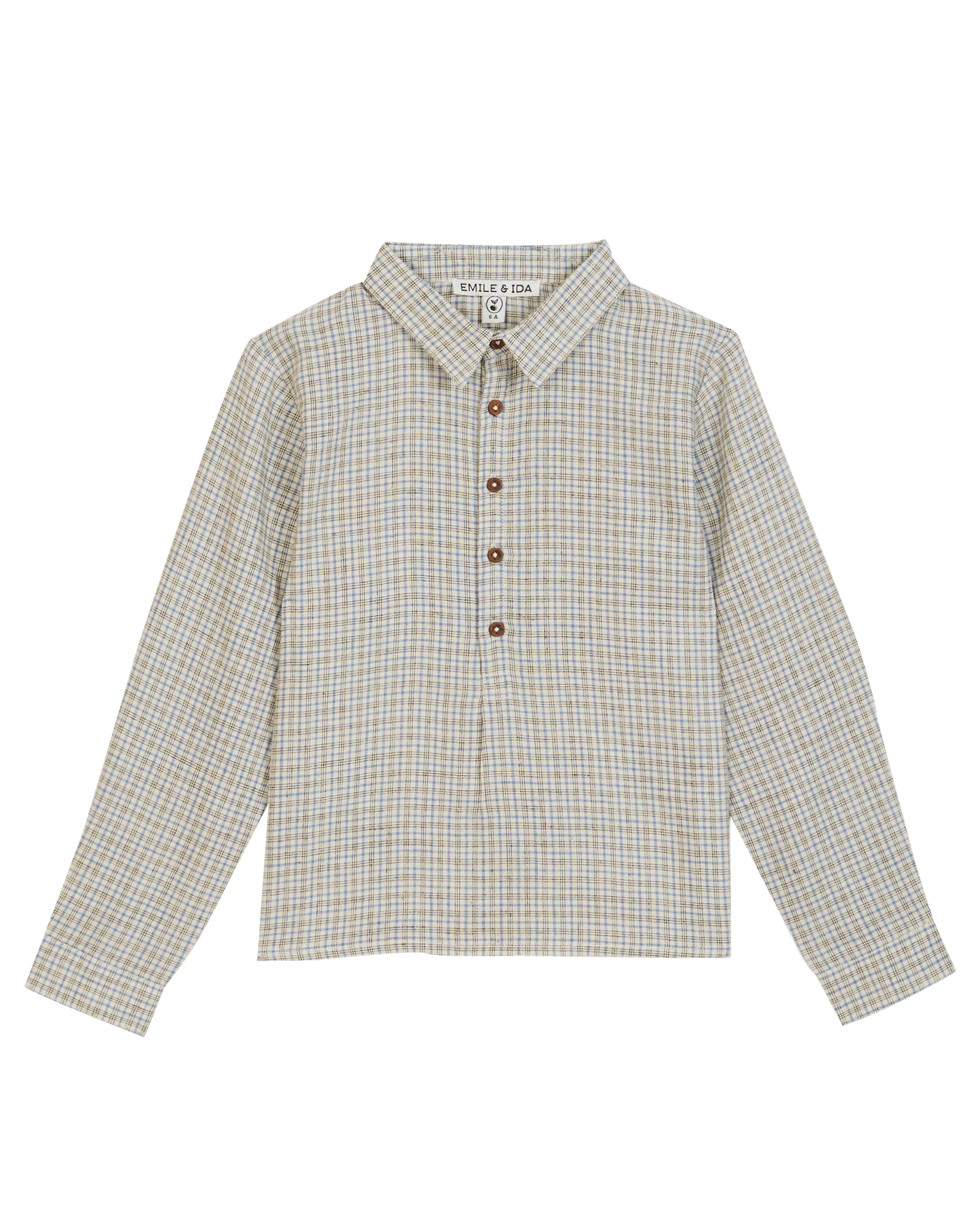 Kurta carreaux noir et blanc
