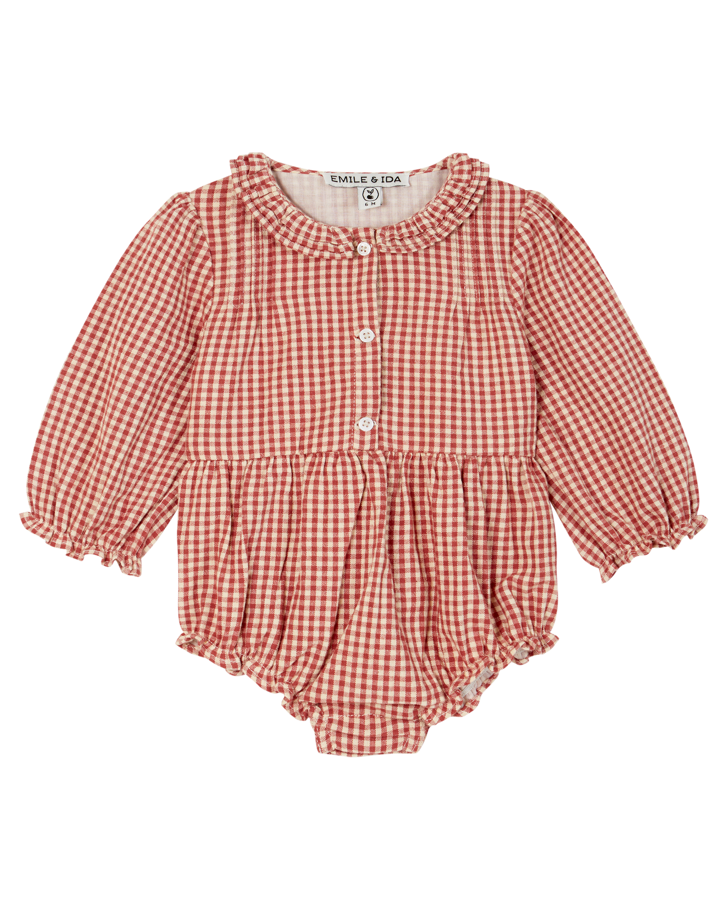 Combibloomer vichy framboise